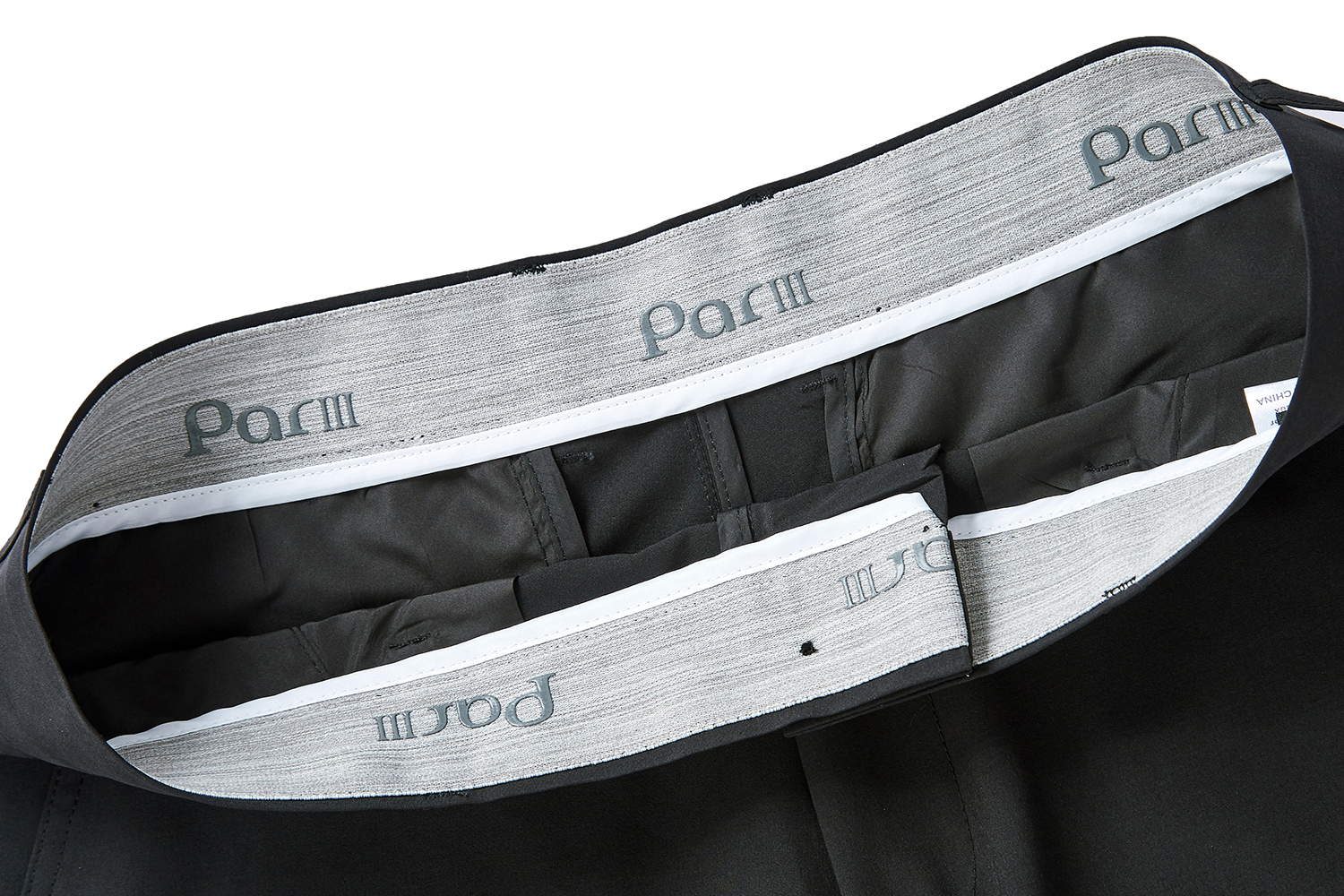 Plain Black Golf Short - Image 4