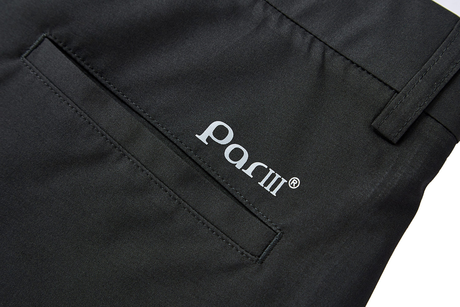 Plain Black Golf Short - Image 6