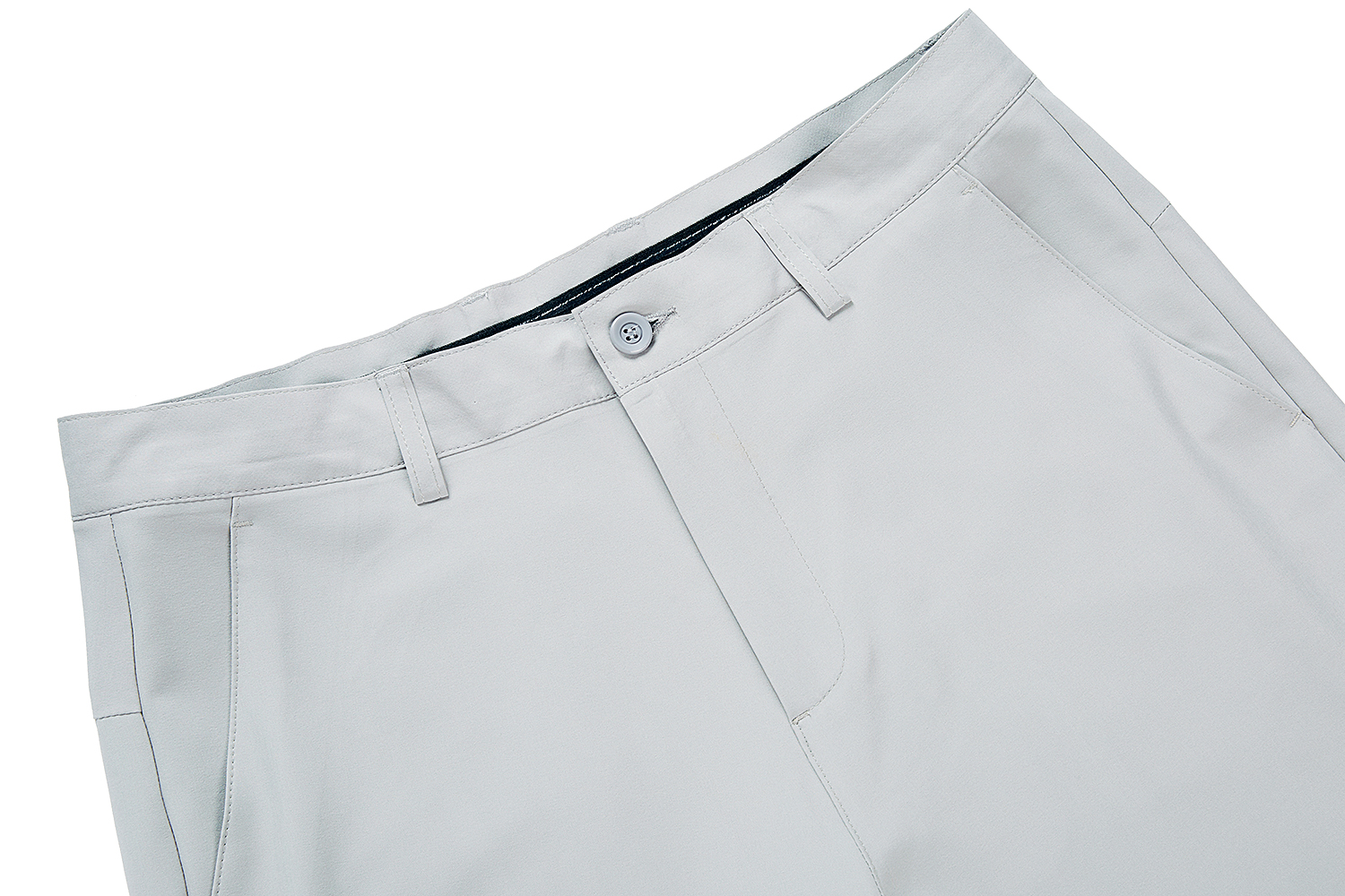 Pattern Breathable Light Grey Men Shorts - Grandcity Fashion Pte Ltd