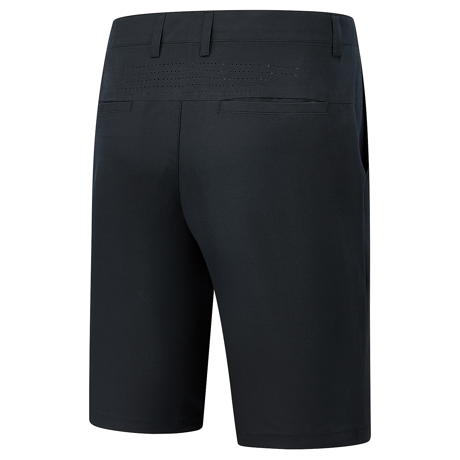 Breathable Black Men Shorts - Image 3